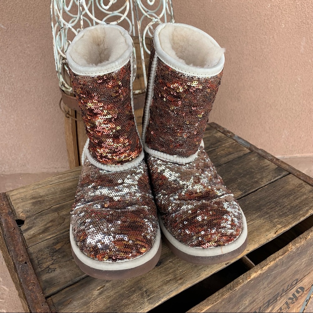 Ugg Classic Short Sparkles Boot - image 4